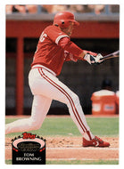 Tom Browning - Cincinnati Reds (MLB Baseball Card) 1992 Topps Stadium Club # 624 Mint