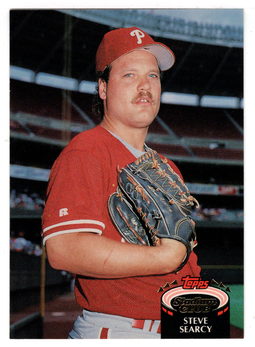 Steve Searcy - Philadelphia Phillies (MLB Baseball Card) 1992 Topps Stadium Club # 648 Mint