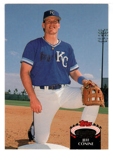 Jeff Conine - Kansas City Royals (MLB Baseball Card) 1992 Topps Stadium Club # 683 Mint