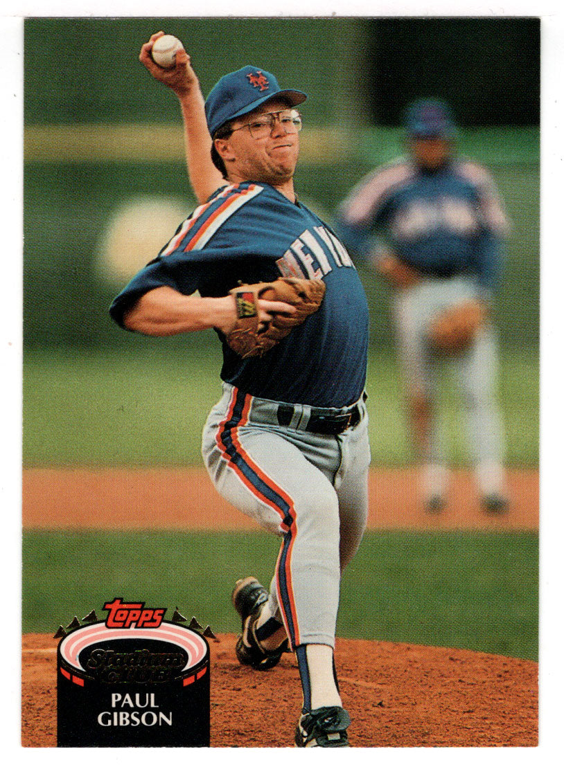 Paul Gibson - Detroit Tigers (MLB Baseball Card) 1992 Topps Stadium Club # 694 Mint
