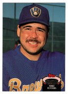Mike Fetters - California Angels (MLB Baseball Card) 1992 Topps Stadium Club # 696 Mint