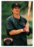 Donnie Hill - California Angels (MLB Baseball Card) 1992 Topps Stadium Club # 702 Mint