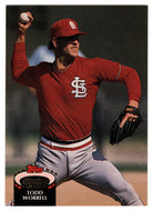 Todd Worrell - St. Louis Cardinals (MLB Baseball Card) 1992 Topps Stadium Club # 703 Mint