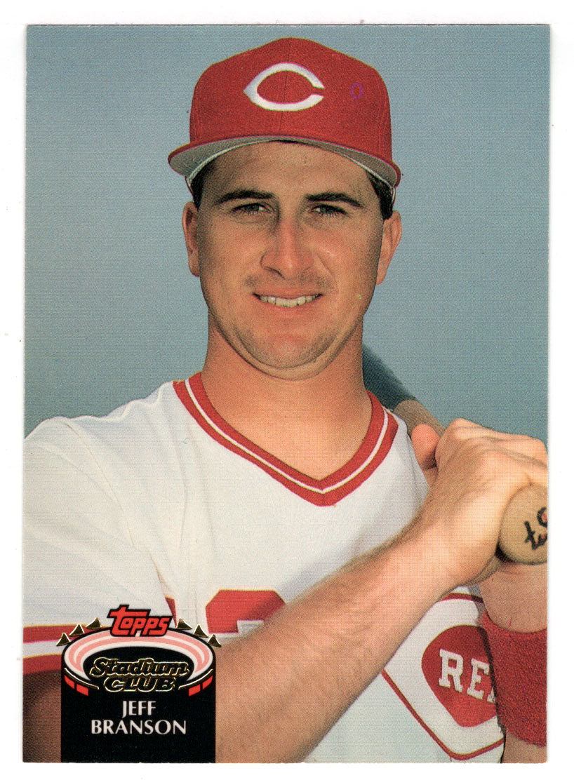 Jeff Branson - Cincinnati Reds (MLB Baseball Card) 1992 Topps Stadium Club # 716 Mint