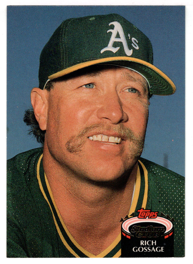 Rich Gossage - Texas Rangers (MLB Baseball Card) 1992 Topps Stadium Club # 719 Mint