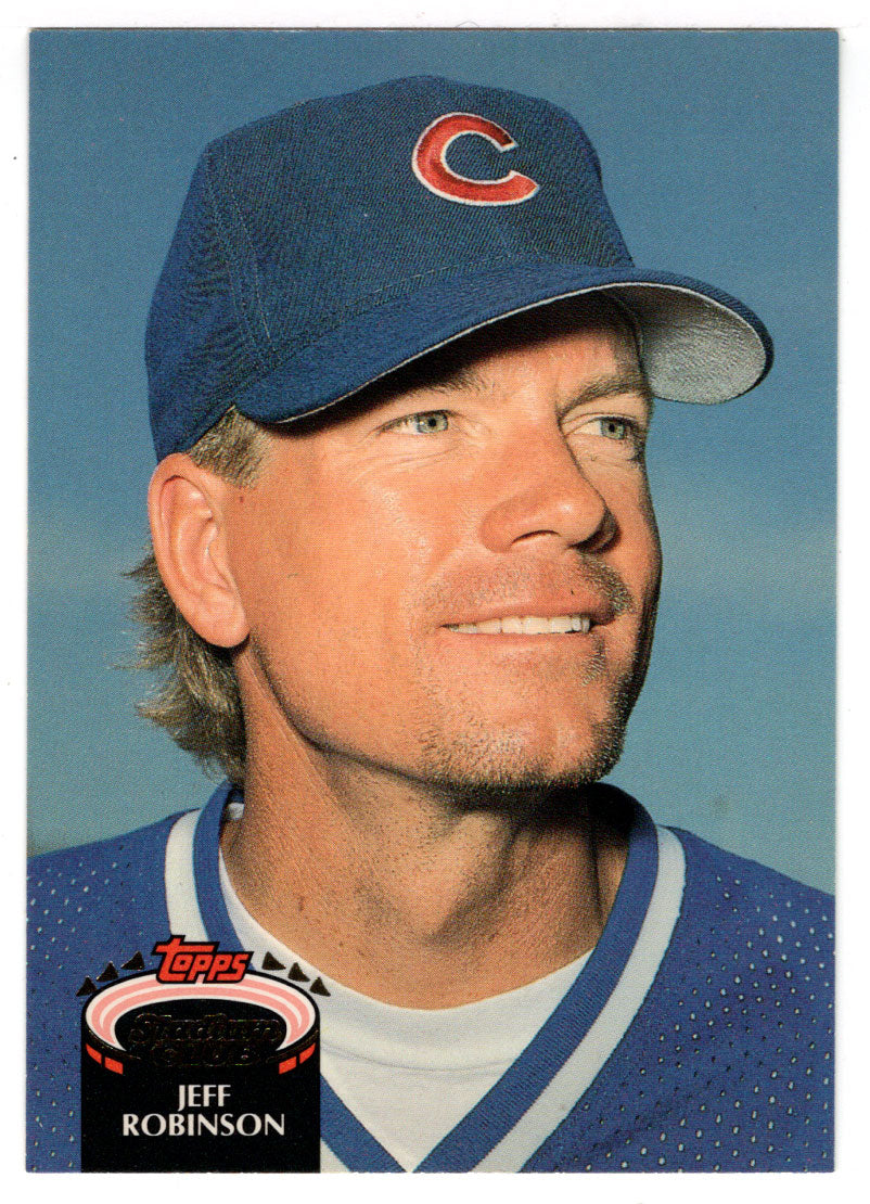 Jeff D. Robinson - Chicago Cubs (MLB Baseball Card) 1992 Topps Stadium Club # 756 Mint