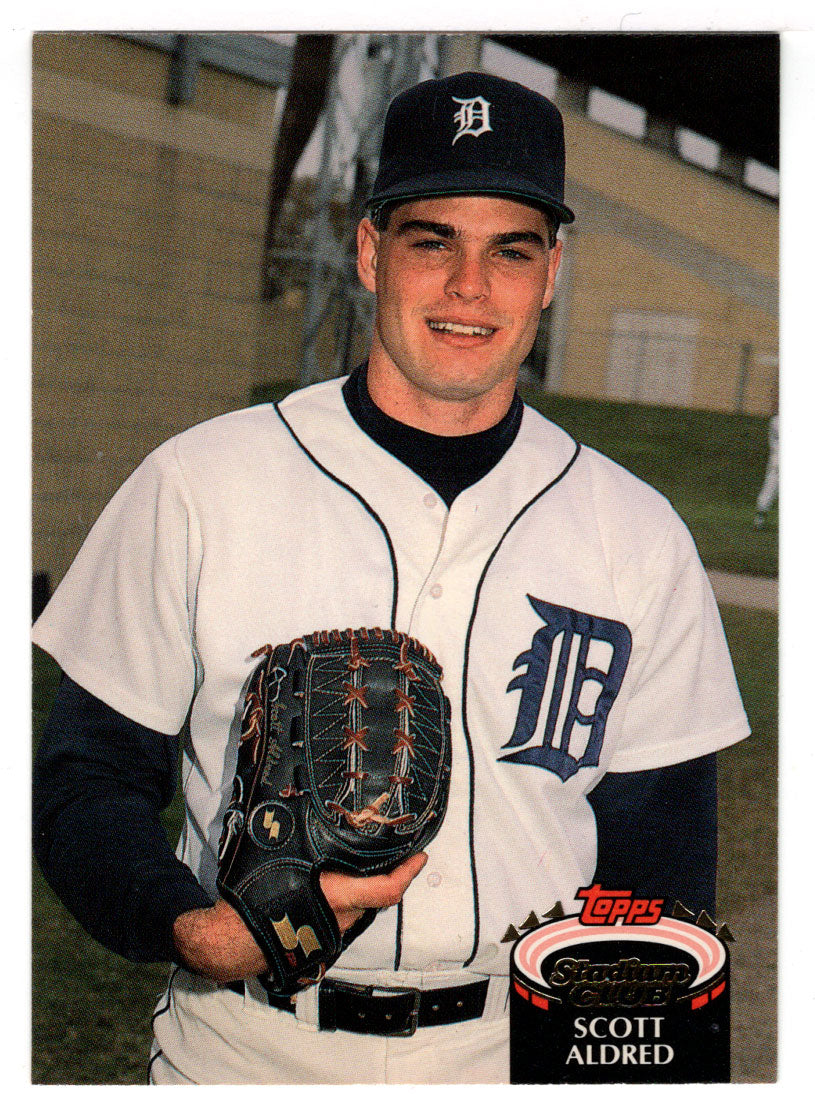 Scott Aldred - Detroit Tigers (MLB Baseball Card) 1992 Topps Stadium Club # 762 Mint