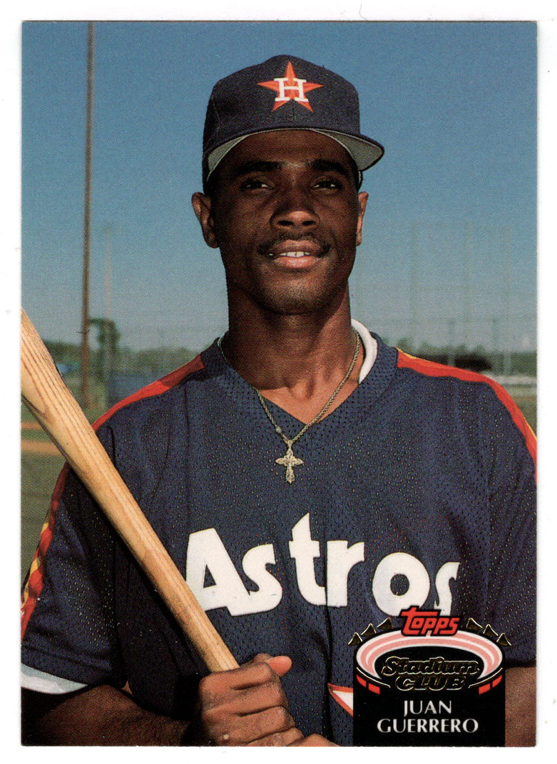 Juan Guerrero - Houston Astros (MLB Baseball Card) 1992 Topps Stadium Club # 775 Mint