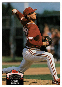 Scott Ruskin - Cincinnati Reds (MLB Baseball Card) 1992 Topps Stadium Club # 777 Mint