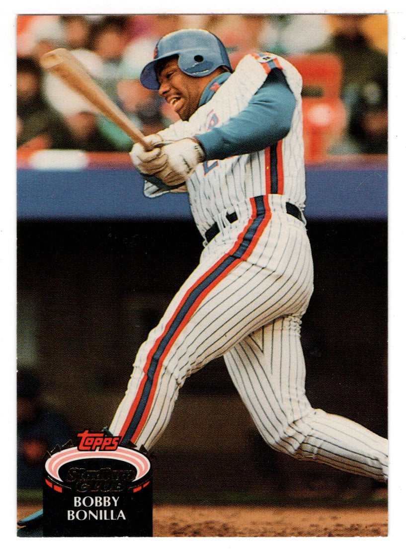 Bobby Bonilla - New York Mets (MLB Baseball Card) 1992 Topps Stadium Club # 780 Mint