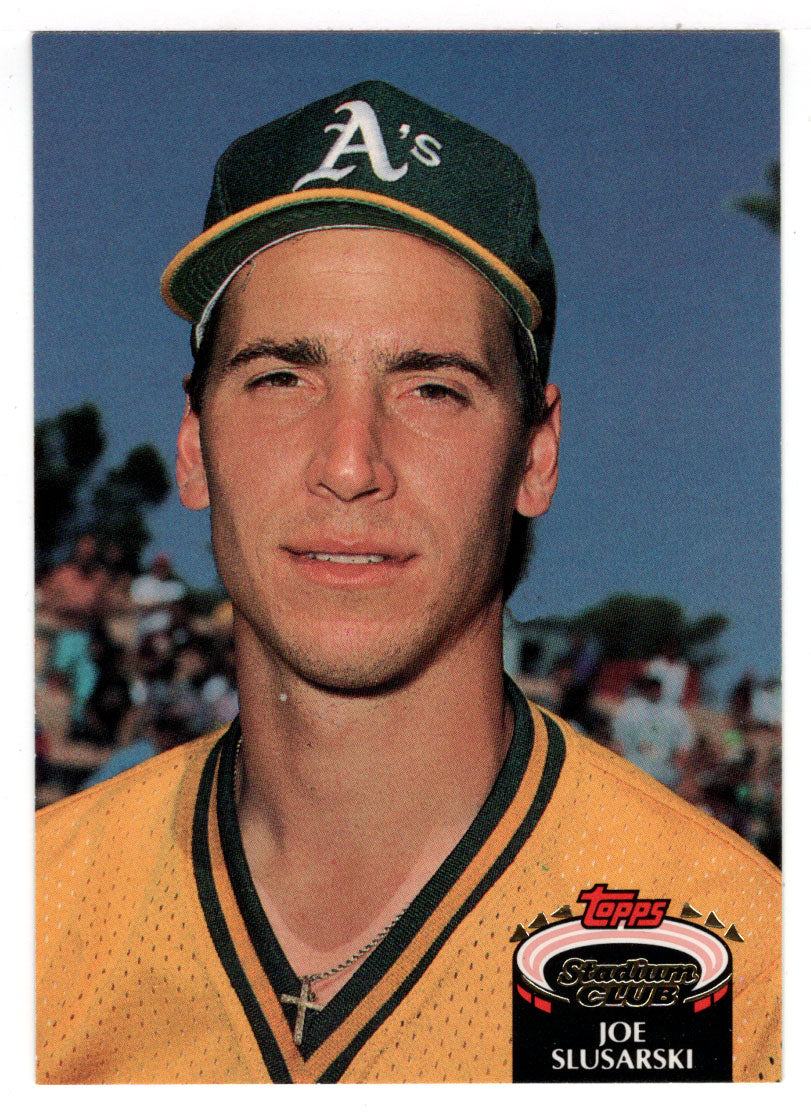 Joe Slusarski - Oakland Athletics (MLB Baseball Card) 1992 Topps Stadium Club # 782 Mint