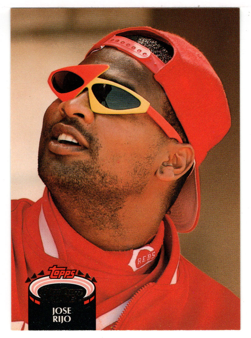 Jose Rijo - Cincinnati Reds (MLB Baseball Card) 1992 Topps Stadium Club # 800 Mint