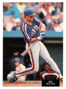 Bill Pecota - New York Mets (MLB Baseball Card) 1992 Topps Stadium Club # 811 Mint