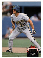 Kevin Seitzer - Milwaukee Brewers (MLB Baseball Card) 1992 Topps Stadium Club # 820 Mint