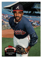 Alejandro Pena - Atlanta Braves (MLB Baseball Card) 1992 Topps Stadium Club # 833 Mint