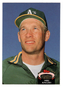 Mike Kingery - Oakland Athletics (MLB Baseball Card) 1992 Topps Stadium Club # 862 Mint