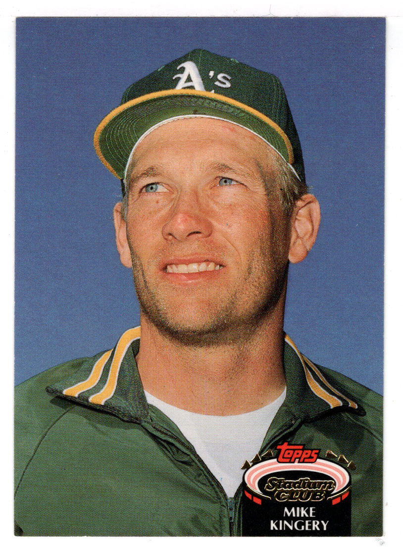 Mike Kingery - Oakland Athletics (MLB Baseball Card) 1992 Topps Stadium Club # 862 Mint