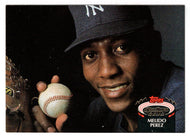 Melido Perez - New York Yankees (MLB Baseball Card) 1992 Topps Stadium Club # 869 Mint