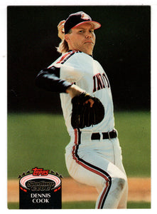 Dennis Cook - Cleveland Indians (MLB Baseball Card) 1992 Topps Stadium Club # 887 Mint