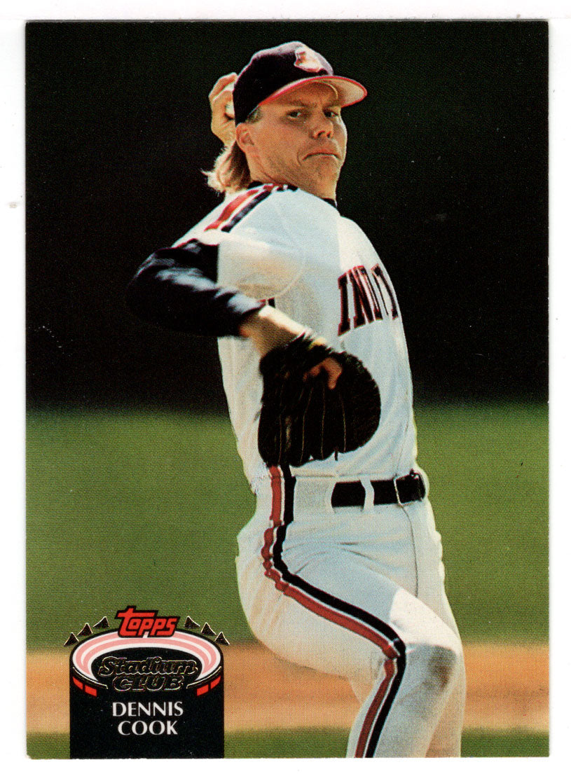 Dennis Cook - Cleveland Indians (MLB Baseball Card) 1992 Topps Stadium Club # 887 Mint