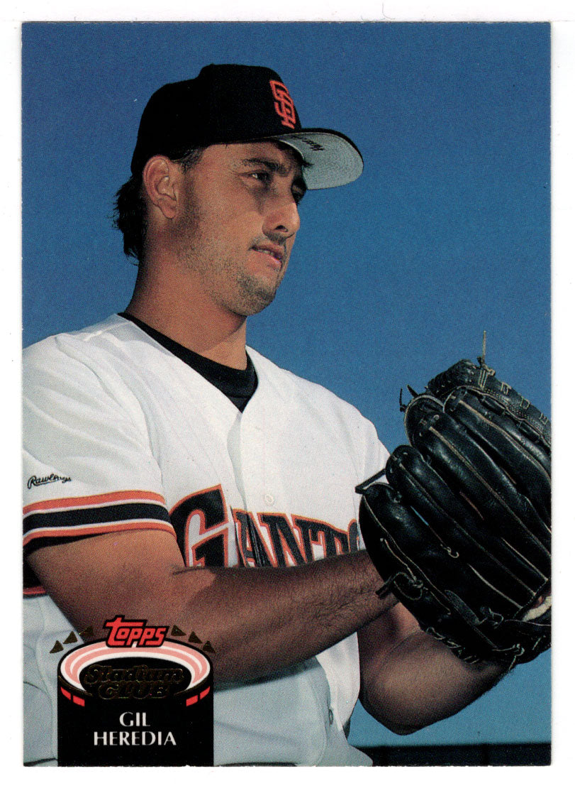 Gil Heredia RC - San Francisco Giants (MLB Baseball Card) 1992 Topps Stadium Club # 895 Mint