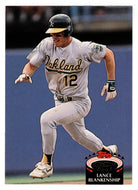Lance Blankenship - Oakland Athletics (MLB Baseball Card) 1992 Topps Stadium Club # 897 Mint