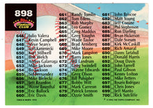 Load image into Gallery viewer, Checklist # 7 (# 601 - # 700) (MLB Baseball Card) 1992 Topps Stadium Club # 898 Mint

