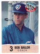 Bob Bailor - Toronto Blue Jays (MLB Baseball Card) 1992 Toronto Blue Jays Fire Safety # 3 Mint