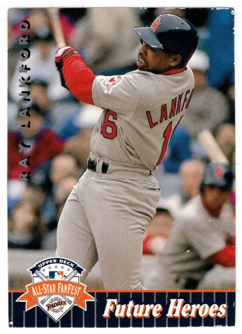 Ray Lankford - St. Louis Cardinals (MLB Baseball Card) 1992 Upper Deck All-Star FanFest # 8 VG-NM