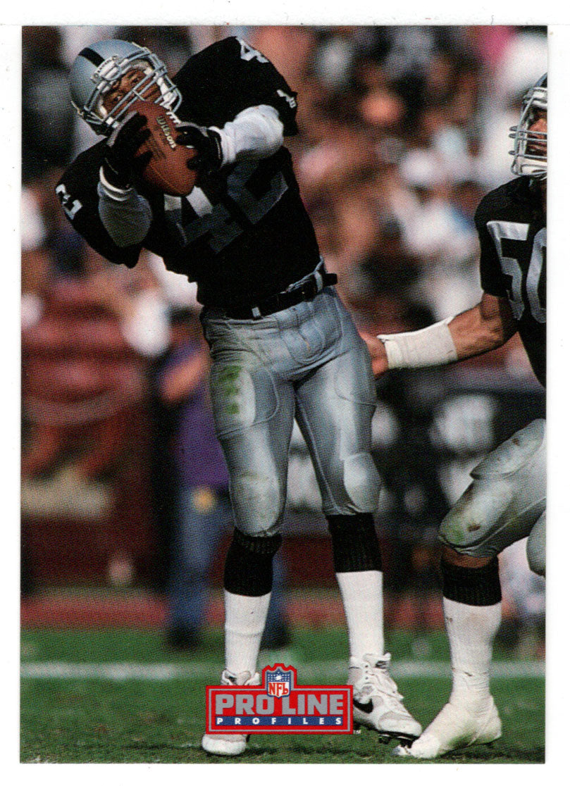 Ronnie Lott - Los Angeles Raiders (NFL Football Card) 1992 Pro Line Profiles # 8 Mint