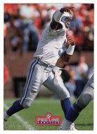 Rodney Peete - Detroit (NFL Football Card) 1992 Pro Line Profiles # 17 Mint