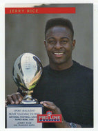 Jerry Rice - San Francisco 49ers (NFL Football Card) 1992 Pro Line Profiles # 46 Mint