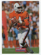 Vinny Testaverde - Tampa Bay Buccaneers (NFL Football Card) 1992 Pro Line Profiles # 57 Mint