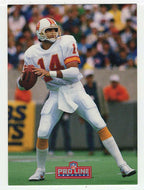 Vinny Testaverde - Tampa Bay Buccaneers (NFL Football Card) 1992 Pro Line Profiles # 58 Mint