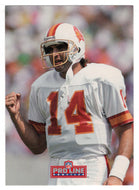 Vinny Testaverde - Tampa Bay Buccaneers (NFL Football Card) 1992 Pro Line Profiles # 62 Mint