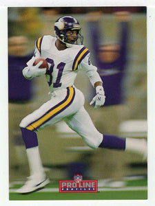 Anthony Carter - Minnesota Vikings (NFL Football Card) 1992 Pro Line Profiles # 69 Mint