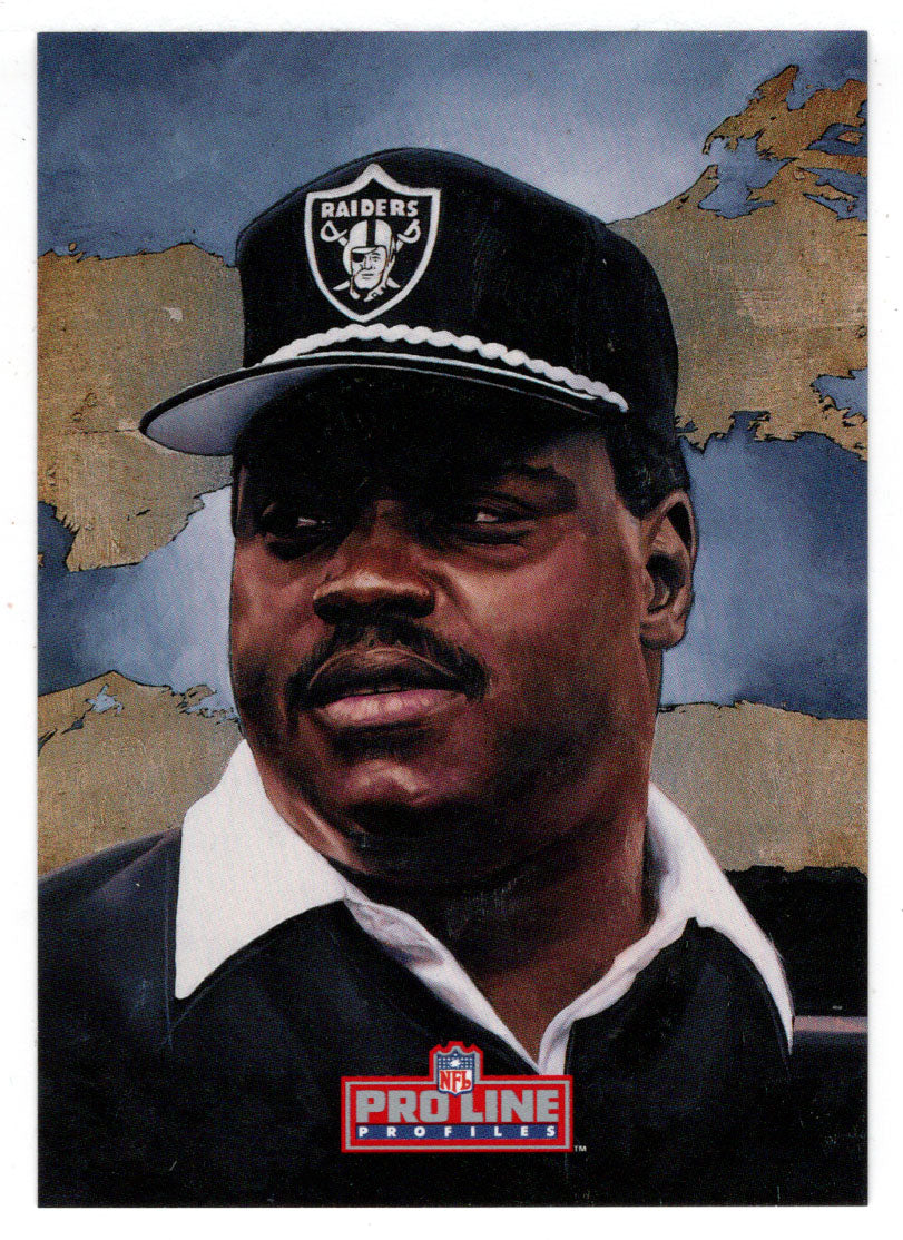 Art Shell - Los Angeles Raiders - Coach (NFL Football Card) 1992 Pro Line Profiles # 113 Mint