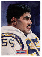 Junior Seau - San Diego Chargers  (NFL Football Card) 1992 Pro Line Profiles # 140 Mint