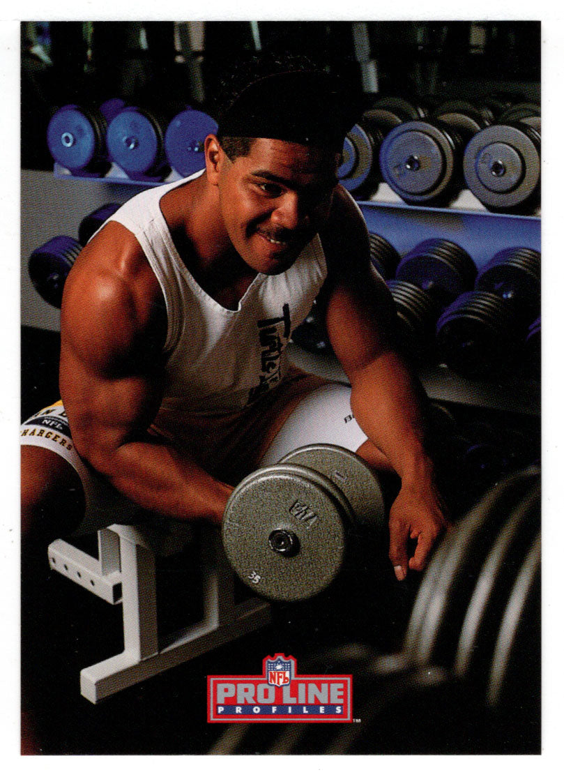Junior Seau - San Diego Chargers  (NFL Football Card) 1992 Pro Line Profiles # 143 Mint