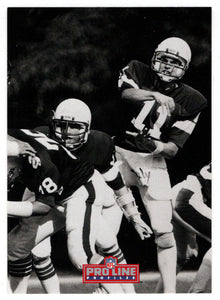 Jim Harbaugh - Chicago Bears (NFL Football Card) 1992 Pro Line Profiles # 164 Mint