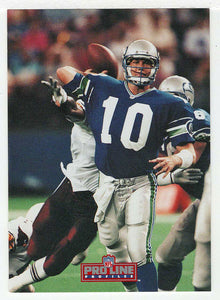 Dan McGwire - Seattle Seahawks (NFL Football Card) 1992 Pro Line Profiles # 177 Mint