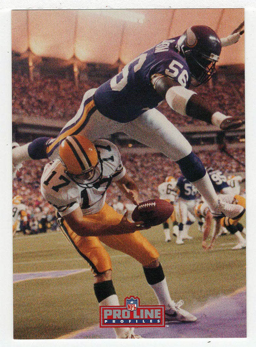 Chris Doleman - Minnesota Vikings (NFL Football Card) 1992 Pro Line Profiles # 223 Mint