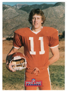 Jim Everett - Los Angeles Rams (NFL Football Card) 1992 Pro Line Profiles # 245 Mint
