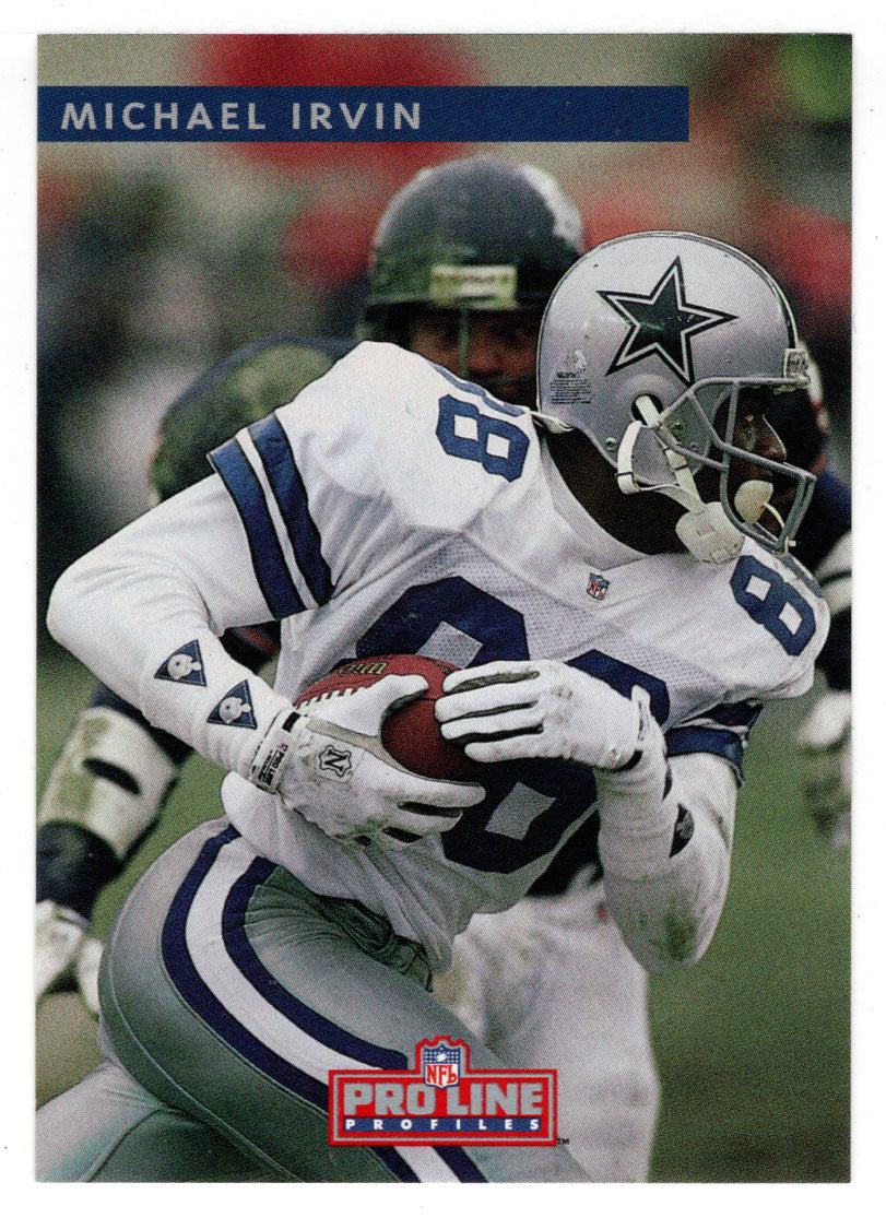 Michael Irvin - Dallas Cowboys (NFL Football Card) 1992 Pro Line Profiles # 289 Mint