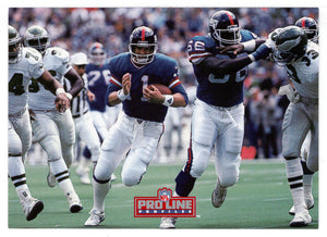 Phil Simms - New York Giants (NFL Football Card) 1992 Pro Line Profiles # 348 Mint