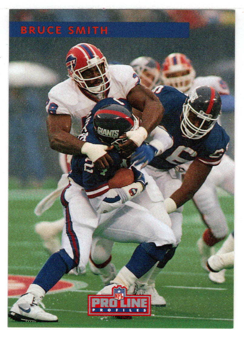 Bruce Smith - Buffalo Bills (NFL Football Card) 1992 Pro Line Profiles # 352 Mint