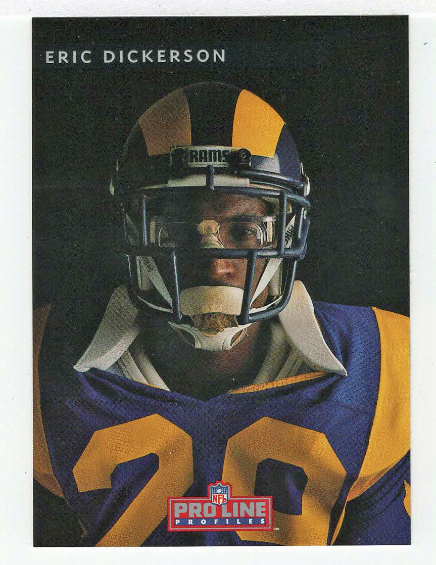 Eric Dickerson - Los Angeles Raiders (NFL Football Card) 1992 Pro Line Profiles # 379 Mint