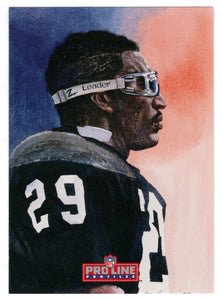 Eric Dickerson - Los Angeles Raiders (NFL Football Card) 1992 Pro Line Profiles # 383 Mint
