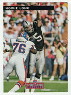 Howie Long - Los Angeles Raiders (NFL Football Card) 1992 Pro Line Profiles # 388 Mint