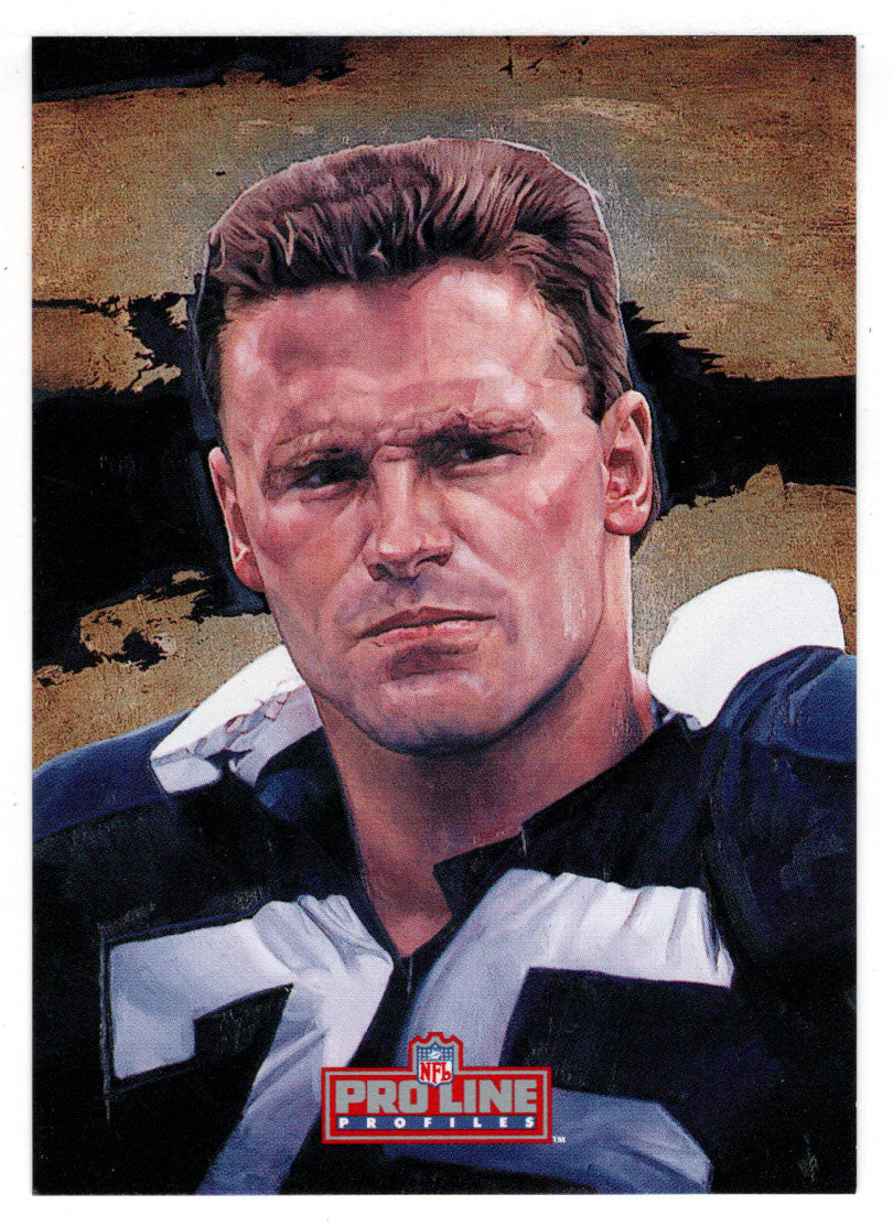 Howie Long - Los Angeles Raiders (NFL Football Card) 1992 Pro Line Profiles # 392 Mint